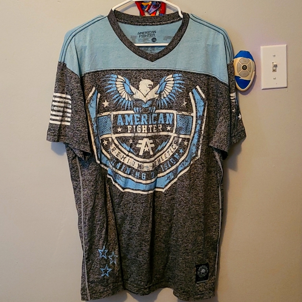 American fighter shirt